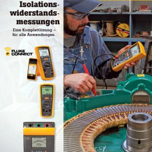Isolationswiderstandsmessungen an elektrischen Anlagen oder Geräten
