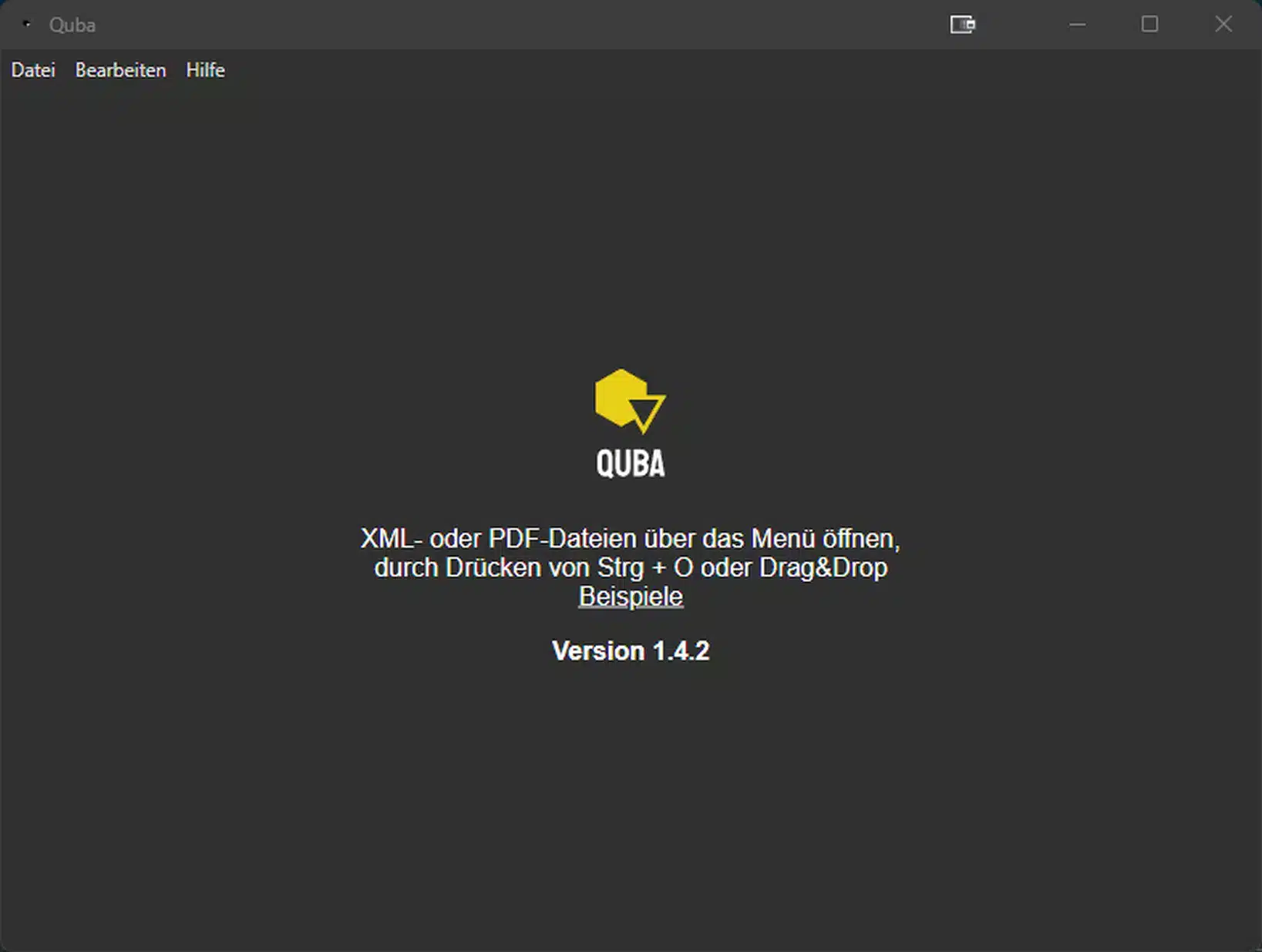 E Rechnung QUBA