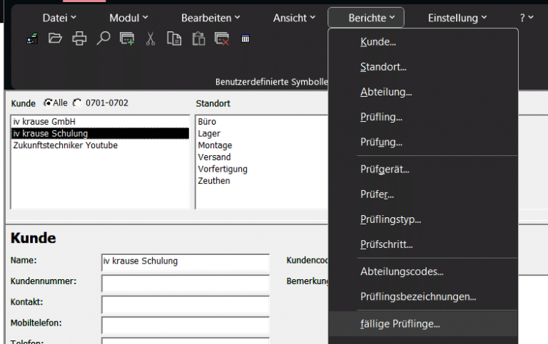 GT900 Prüflinge übertragen DMS-1
