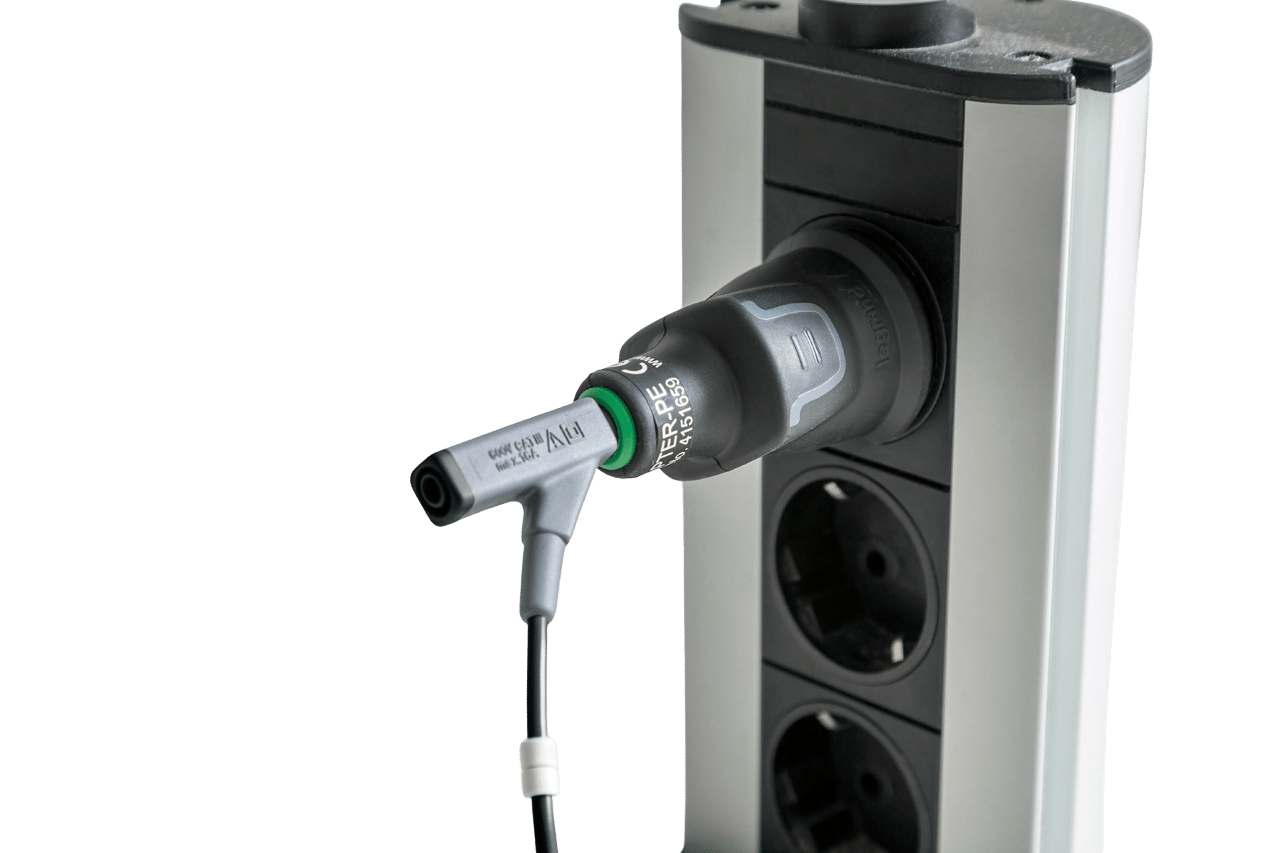 Adapter PE Schutzleiterprüfung