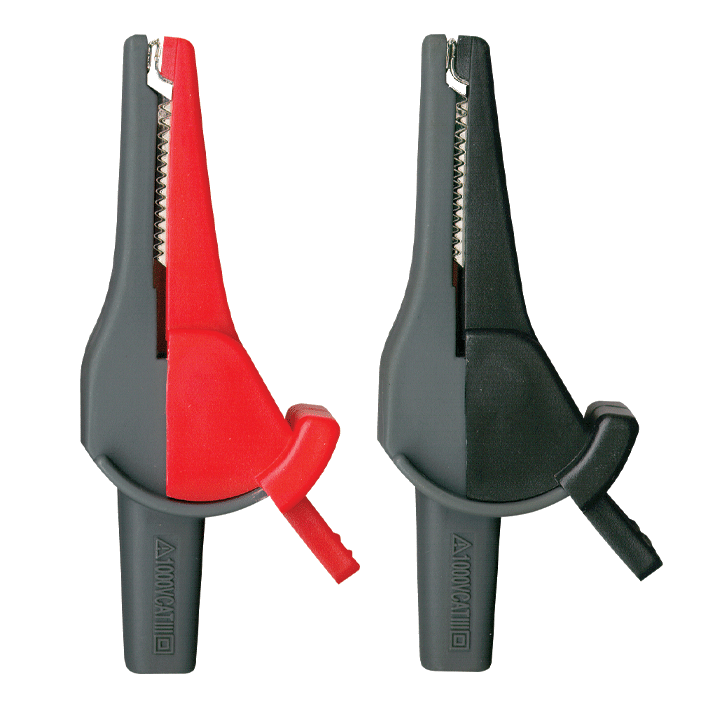 Sicherheitskrokodilklemme KS 4L-Set